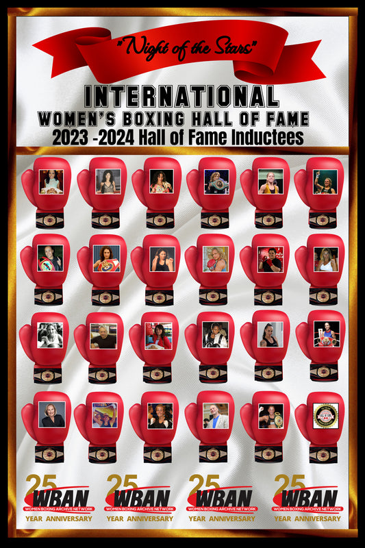 Official 2023-2024 IWBHF Inductees -  11" x 17" Poster