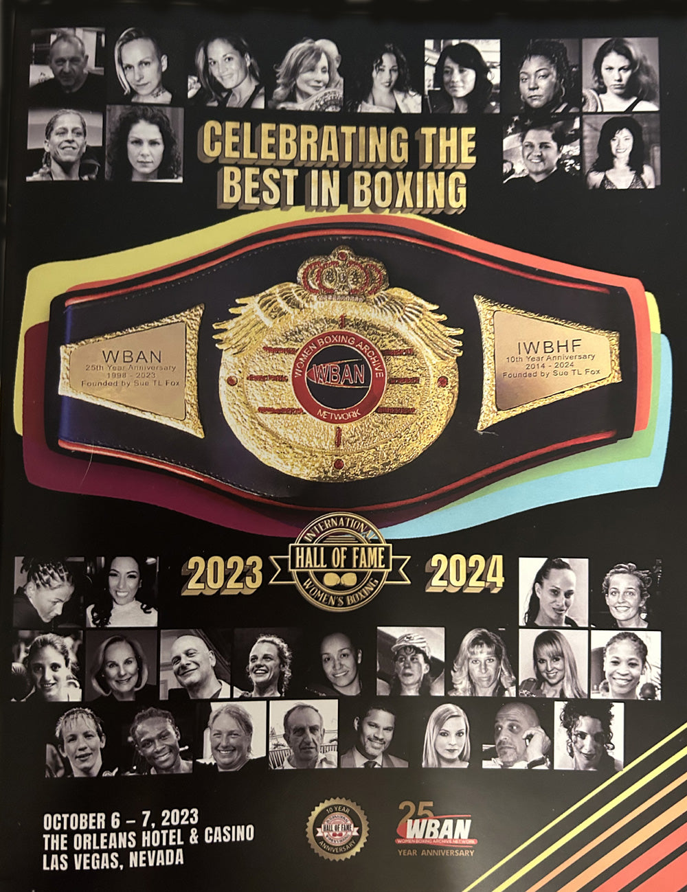 2023-2024 Official Program Book (that was at the event in Las Vegas, NV) One (1)