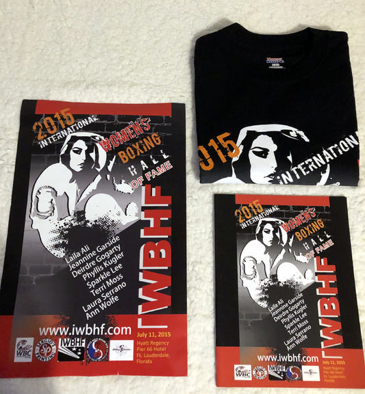 2015 Official IWBHF T-shirt - 2015 Program and Poster
