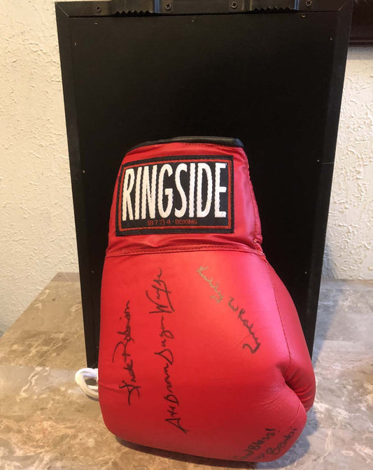 Autographed Glove - Ann Wolfe - Kim Messer - Bambi Bertoncello and more