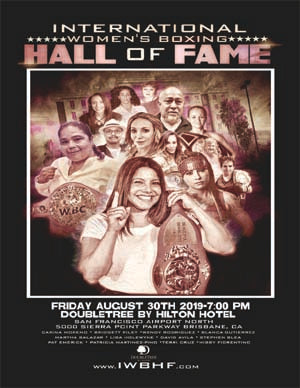 2019 International Women's Boxing Hall of Fame Official Program
