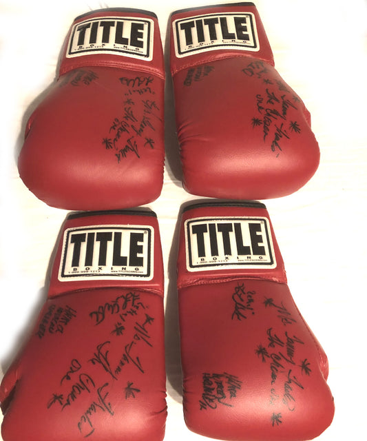 One (1) Autographed Glove at WBAN P4P Event - October 16, 2010 - New Mexico