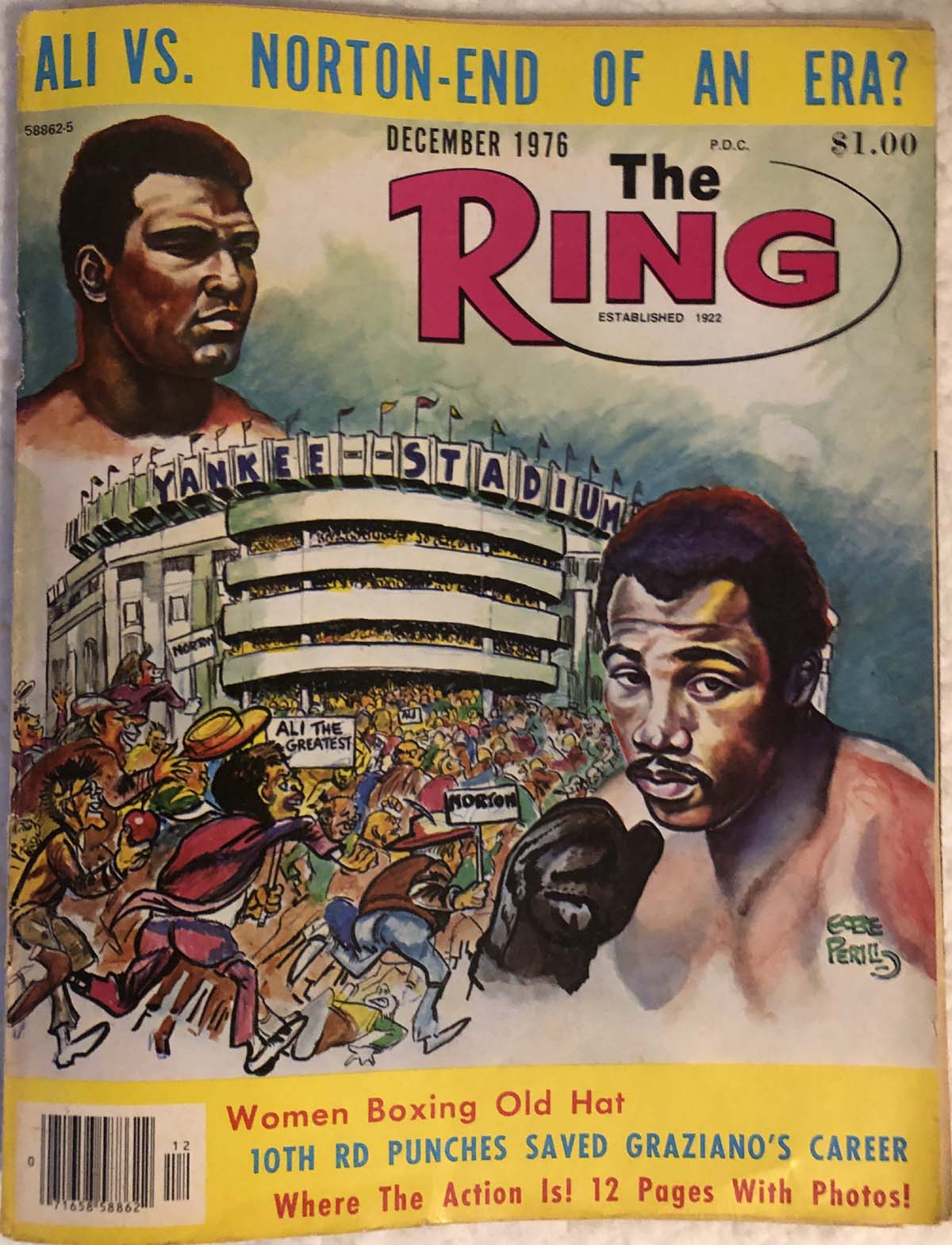 The Ring Magazine - December 1976 - Historical Women's Boxing Article