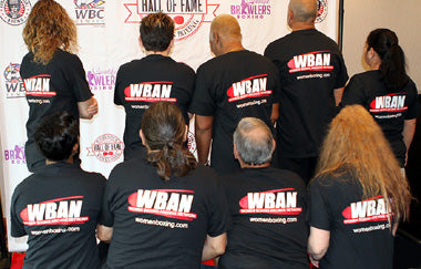 Official WBAN T-Shirt /with WBAN Patch & Small Key Chain Boxing Glove